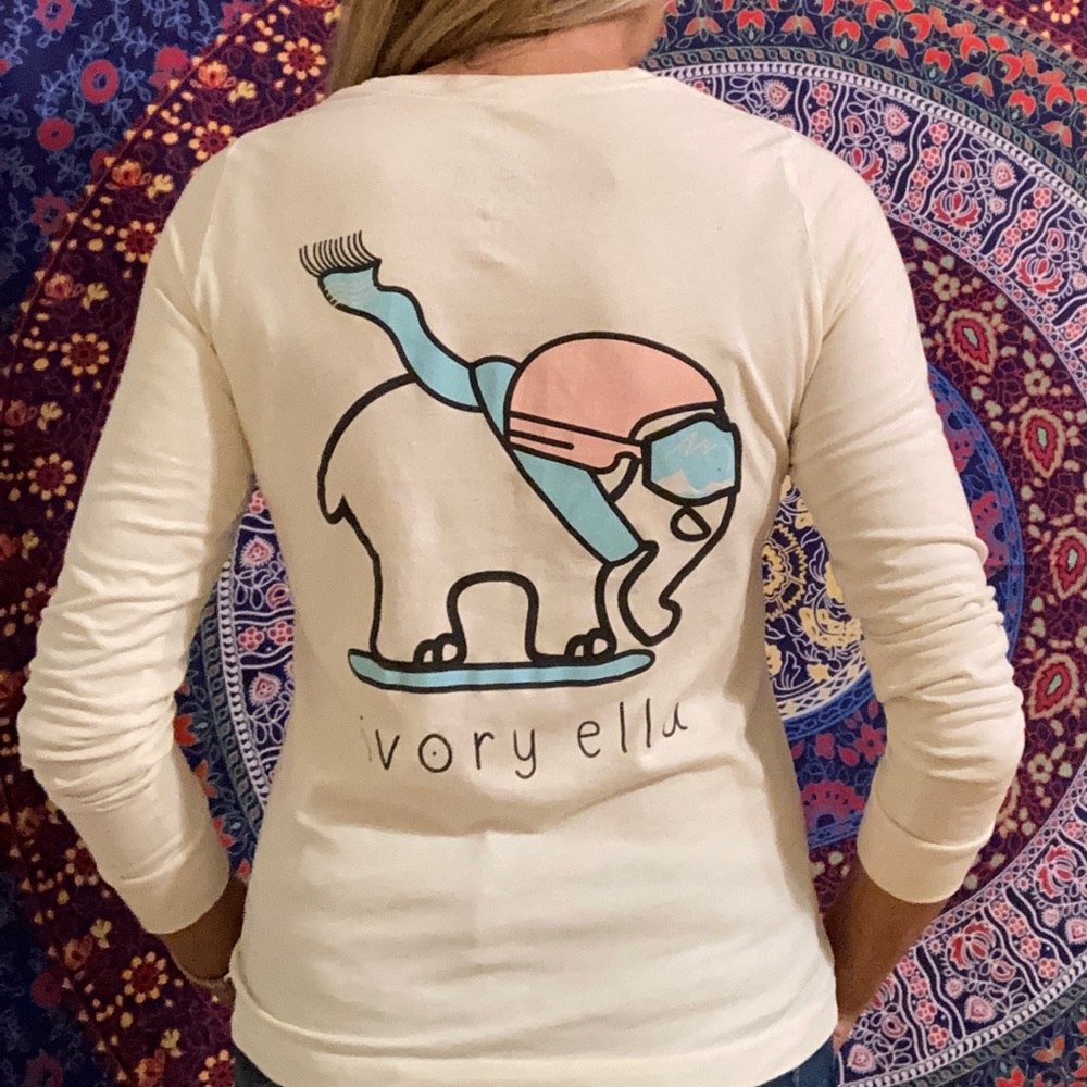 ivory ella top